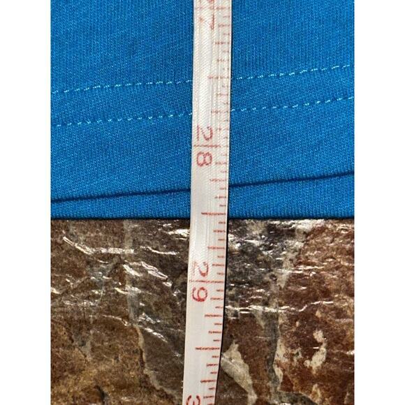 Under Armour Men’s Box Logo Short Sleeve Shirt Blue Size Small Loose Fit - Picture 8 of 8